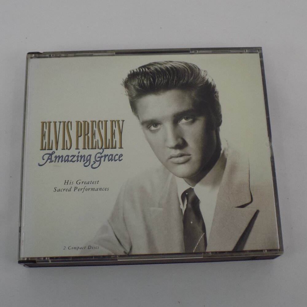Elvis Presley Amazing Grace 2 CD set 1994 Greatest Sacred Performances Christian
